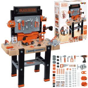 SMOBY suur töökoda Black & Decker Bricolo Ultimate + 95 tarvikut