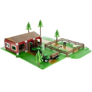 WOOPIE komplekt Farm koos loomade figuuridega + 2 traktorit 102 tk.