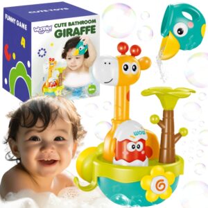 WOOPIE BABY Giraffe vannimänguasi iminapalehtriga