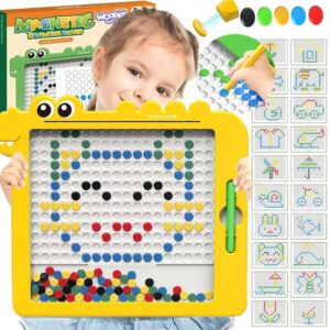 WOOPIE magnettahvel lastele Montessori MagPad dinosaurus
