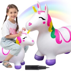 WOOPIE kummist džemprid Unicorn valge + pump