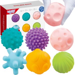WOOPIE BABY Sensory Squeeze Blocks 6 tk.