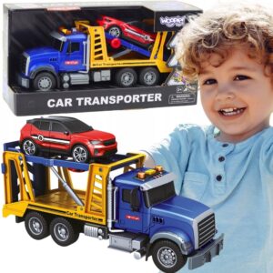 Mänguauto valguse heliga puksiirauto WOOPIE