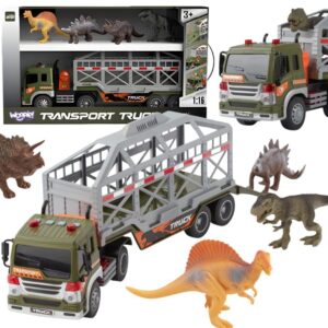 WOOPIE veoauto dinosauruste transportija heli ja valgusega