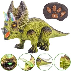WOOPIE dinosauruse kaugjuhtimisega RC robot Triceratops