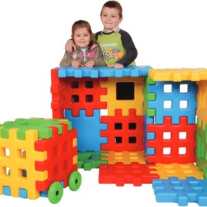 WOOPIE õppeklotsid Vahvlite taramaja