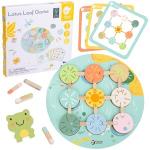 CLASSIC WORLD Lootus Leaf Sensory Game Sobitage kujundid ja värvid