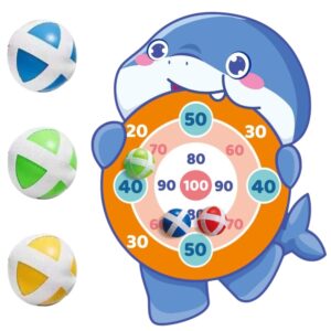 WOOPIE arkaadmäng Velcro Darts Shark Shield