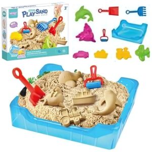 WOOPIE kineetiline liiv 0,5 kg vormidega lauakomplekt