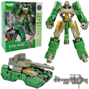 WOOPIE Transforming Robot SILVER BLADE 2in1 tank