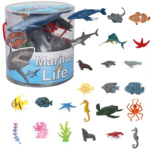 WOOPIE Sea Animals Figuurikomplekt 33 tk.
