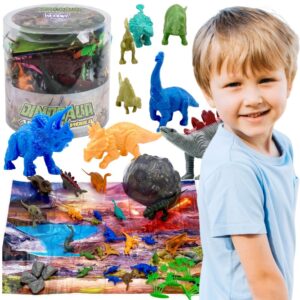 WOOPIE Komplekt Kujukesed Dinosaurused Suured Loomad Mat XXL konteiner 34 tk.