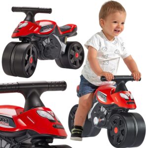 FALK Jeździk Racing Red Wide Wheels 1+