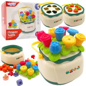 WOOPIE BABY lillekorvi sorteerija õpetlik puslekeermega