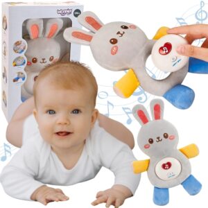 WOOPIE BABY interaktiivne plüüsis kaisu beebidele Hele heliga Bunny Sleeper Blue