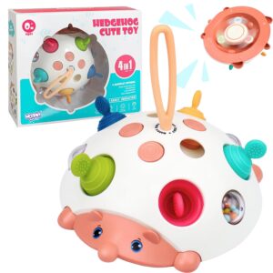 WOOPIE BABY sensoorne mänguasi 4in1 Hedgehog Pop-it aktiveeriv