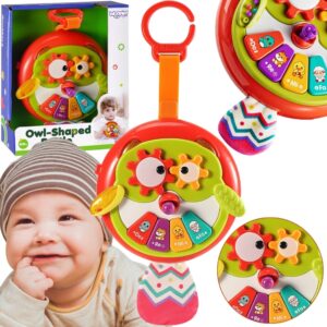 WOOPIE BABY interaktiivne klaverimänguasi kahiseva sabaga öökull