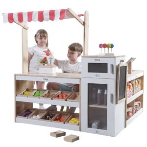 VIGA Puidust Supermarketi Kaubamaja komplekt XXL