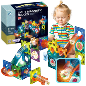 WOOPIE Magnetic Blocks Pallirada Helendav pallirada 49 tk.