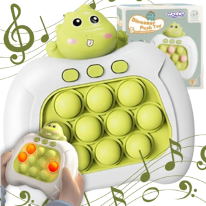 Mäng WOOPIE POP IT Elektriline Stressivastane Arkaad Dinosaur Green Komplektis 24 tk.