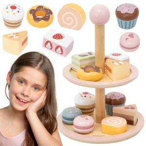 VIGA puidust tordialus koos tarvikutega