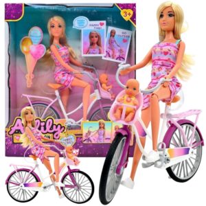 WOOPIE ROYAL Doll Lily Jalgratturibeebi rattaistmel