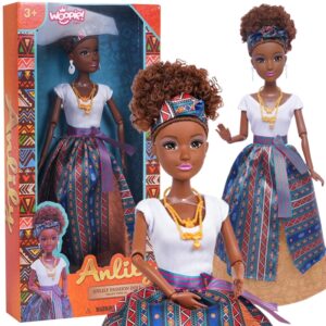WOOPIE ROYAL Dolls Maailma naised Lili Mulatto elegantses kleidis