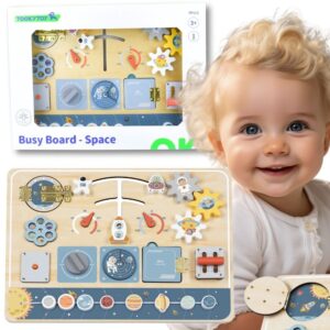 TOOKY TOY PUIDUST MONTESSORI TEGEVUSTAHVEL KOSMOSELAEV